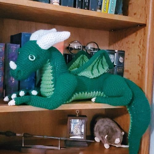 Beautiful Crochet Dragon Pattern