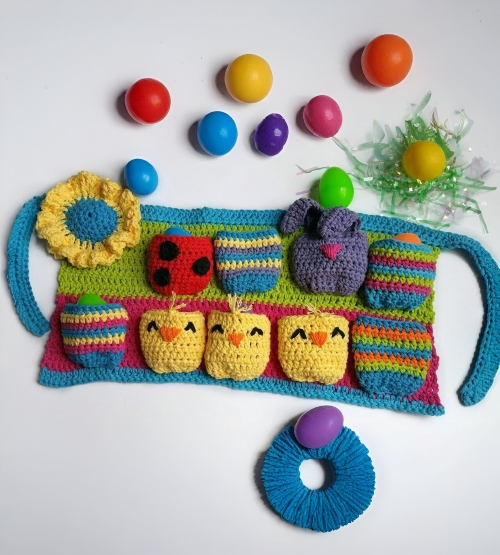 Egg-cellent Egg Apron Crochet Pattern