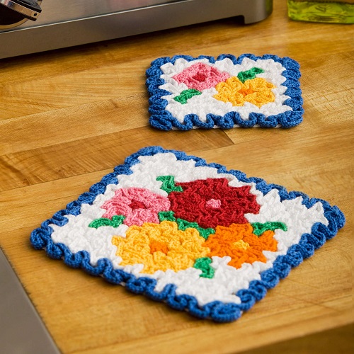 May Flowers Hot Pad