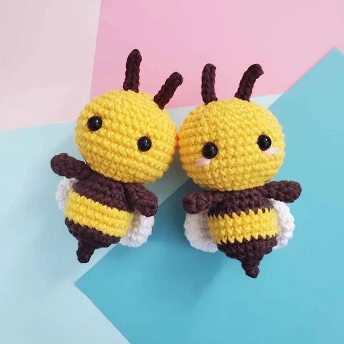 crochet bees