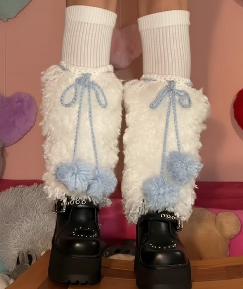 Crochet Kawaii Leg Warmer Free Patterns 3