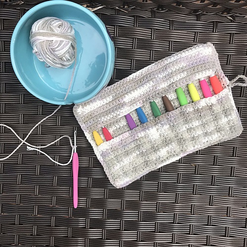 Hook Organizer Case Free Crochet Patterns 1