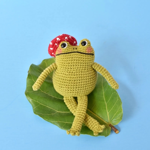 Crochet Fancy Frog