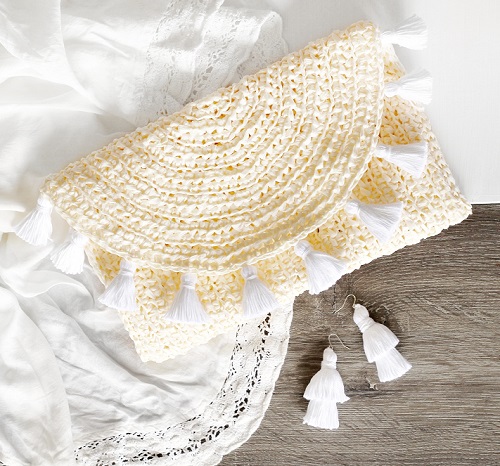 Crochet Clutch Handbag Free Pattern