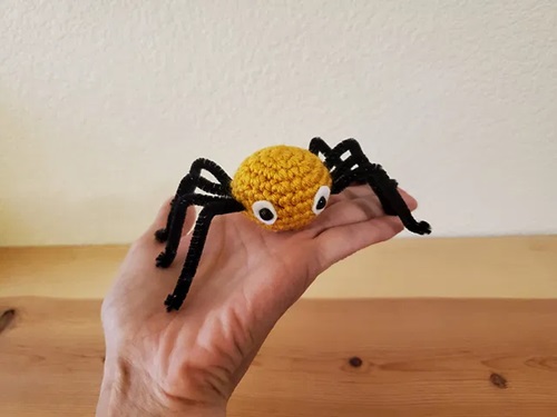 Spooky Halloween Crochet Spider
