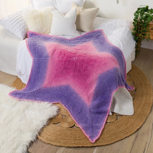 Star Crochet Blanket