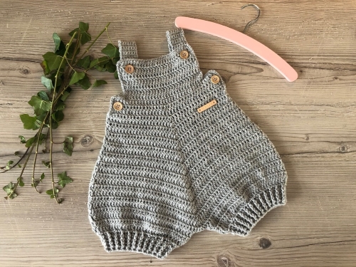 Crochet Pattern Baby Romper Bjorn