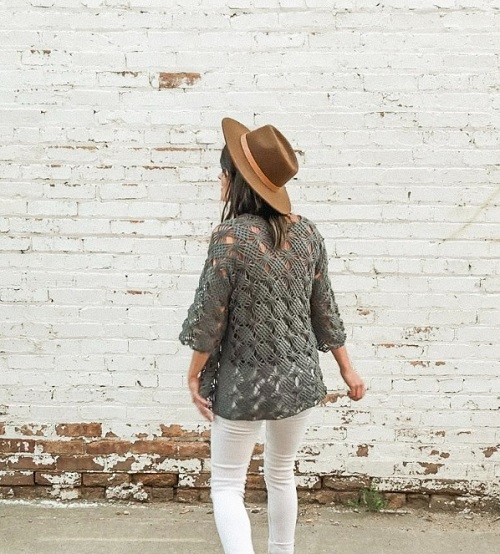 Crochet Lace Cardigan Free Patterns 7