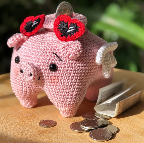 piggy bank crochet pattern