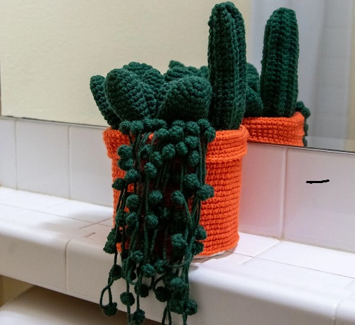 Crochet Toilet Roll Covers Free Patterns 10