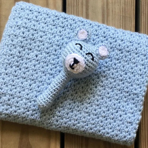 Teddy Bear Baby Rattle Toy