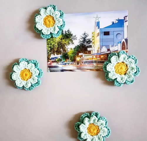 Super cute flower magnets