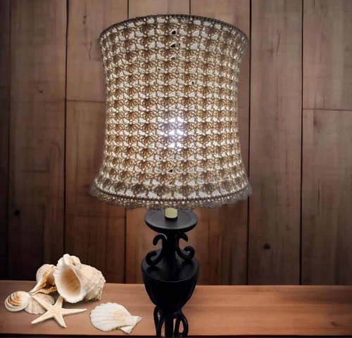 Stunning Crochet Lampshade 4