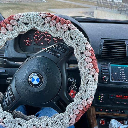 Crochet Steering Wheel Cover Free Patterns 1