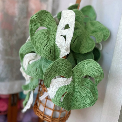Crochet Monstera Deliciosa