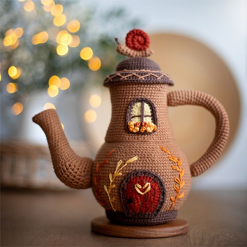 Easy and Cute Unique Teapot Crochet Patterns 2