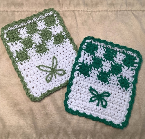 Clover Mug Rug Free Crochet Pattern