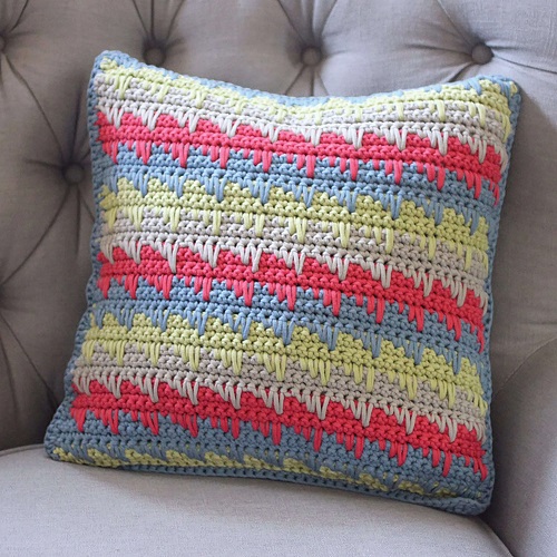 Stunning Crochet Pillow Cover Ideas 2