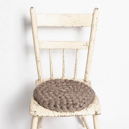 6. Crochet Dayton Chair Cushion