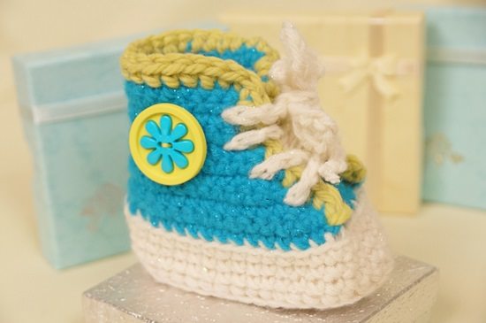 Baby Booties Crochet Patterns 15