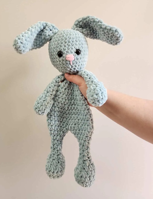 Crochet Bunny Snuggler