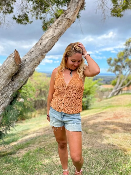 DIY Crochet Tank Top Ideas 3
