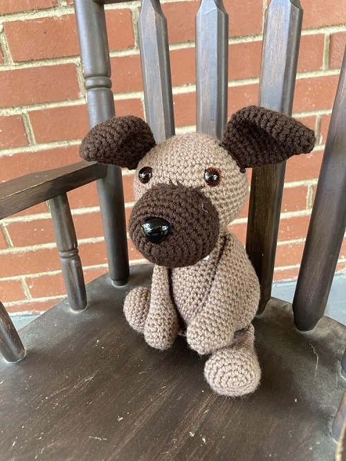crochet puppy dog