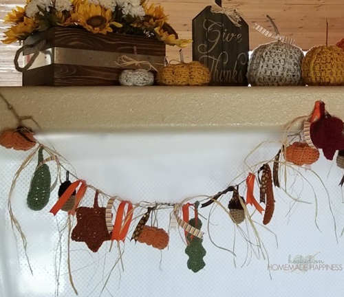 Fall Garland Crochet Pattern