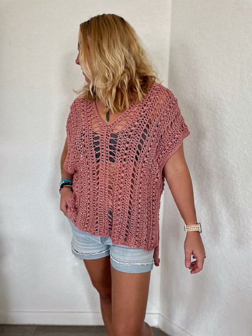 Stunning Oversized Crochet Top Patterns