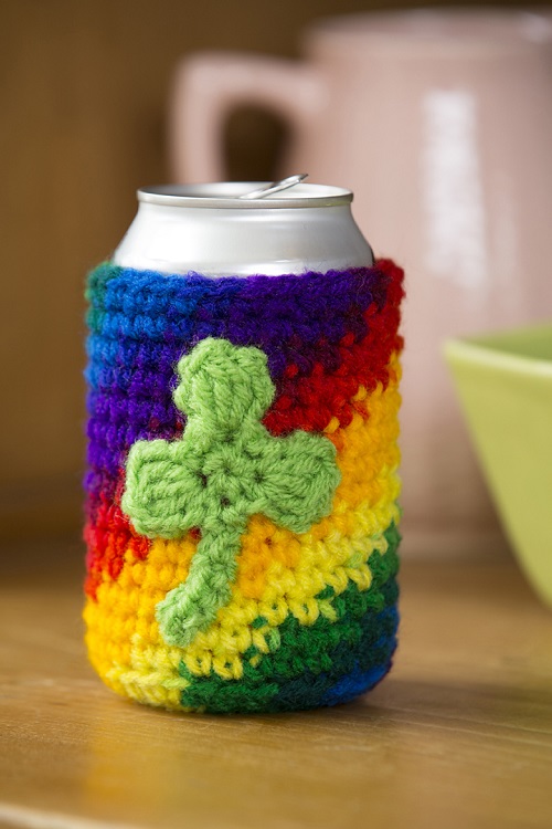 Shamrock Can Cozy