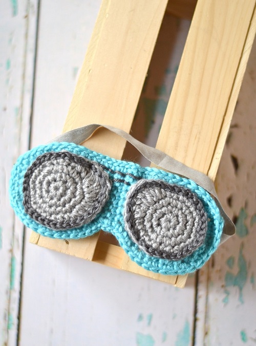 Free Crochet Sleep Mask Patterns 2