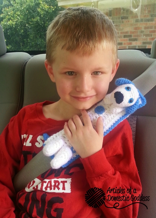 DIY Car Seat Belt Free Crochet ideas 2