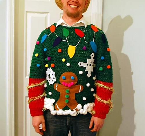 Crochet Christmas Sweater
