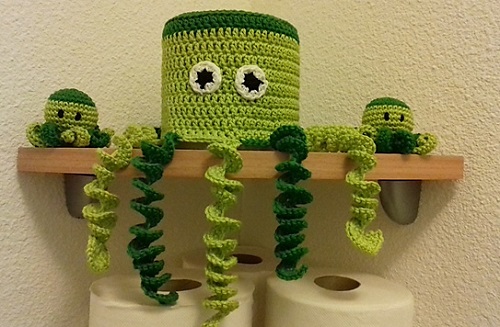 DIY Bathroom Free Crochet Patterns Ideas 2