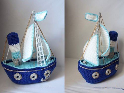 Crochet Ship Free Patterns 2