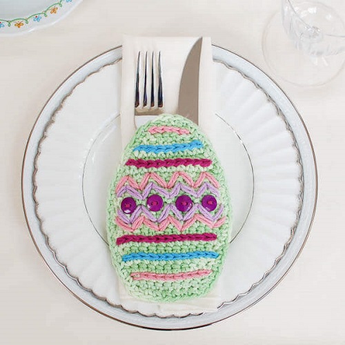 crochet-easter-place-setting