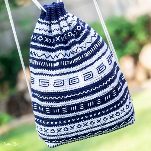 DIY Crochet Backpack Patterns Ideas 4