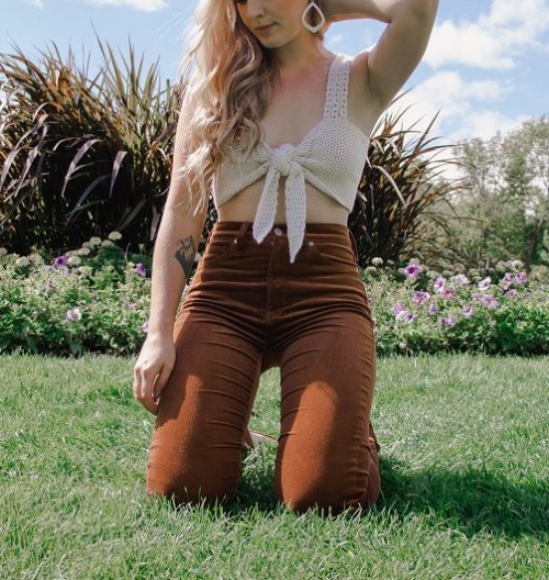 Crochet Tie Top Free Patterns 2