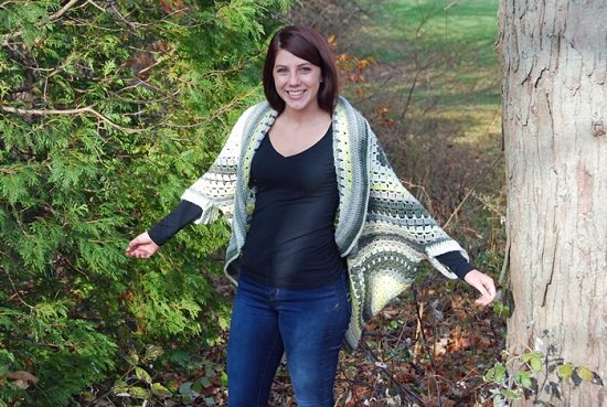 DIY Crochet Shrug 10