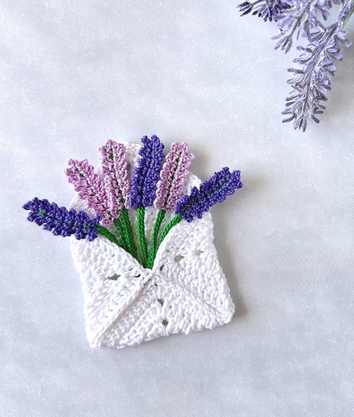 Easy and Cute Crochet Envelope Free Patterns 2