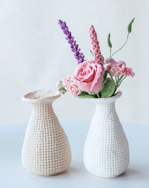 Crochet Large Vase