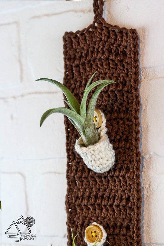 Crochet Air Plant Holder Patterns 5