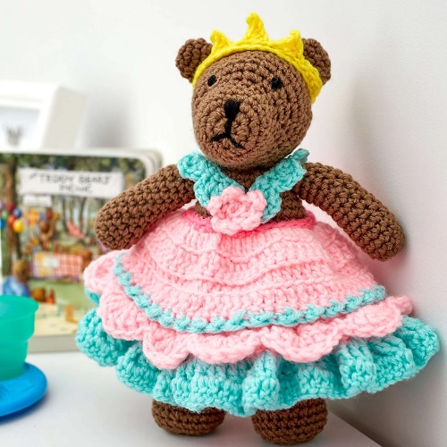 Princess Bear Play Set Pattern