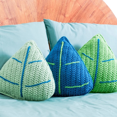 Inspiring Crochet Plant Pillows Free Patterns 4
