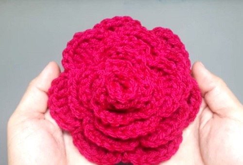 DIY Crochet Rose Pattern Ideas 5