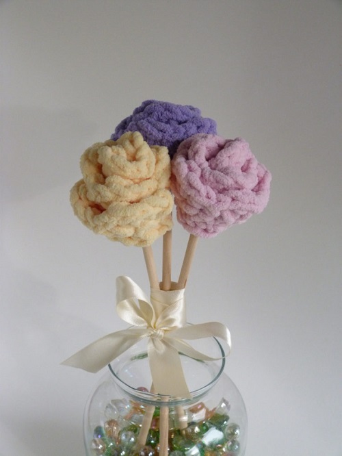 Free Crochet Flower Bouquet Patterns 6