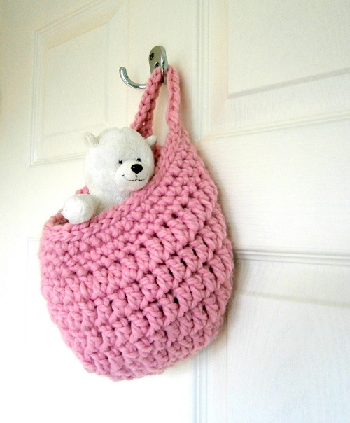 Crochet Storage Handler Free Patterns 1