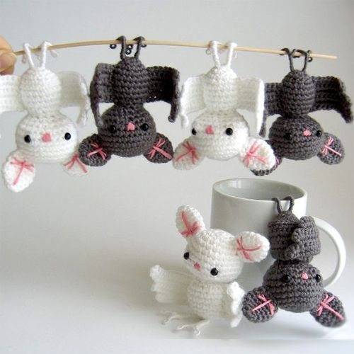 Cute Crochet Bats