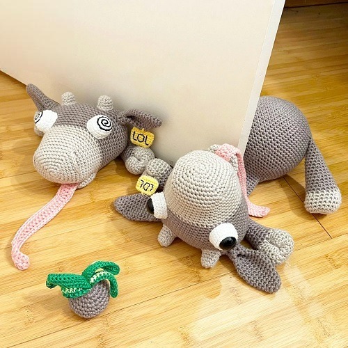 Squashed Cow Door stopper