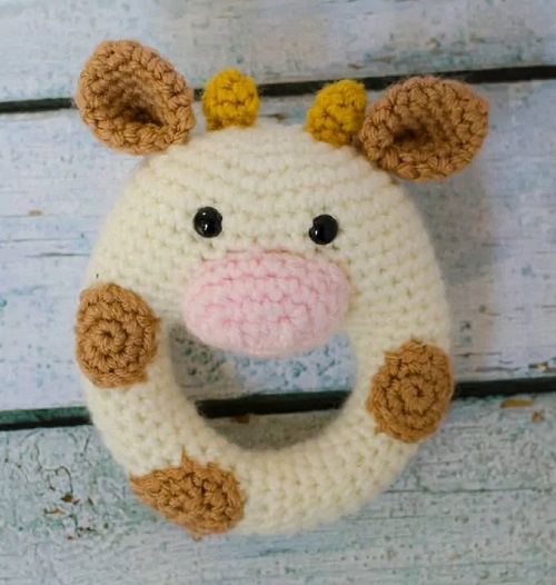 Crochet Strawberry Cow 2